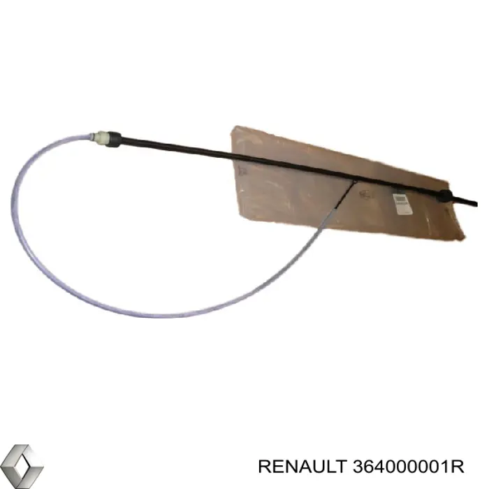 Compre 364000001R Renault (RVI) Cabo traseiro direito/esquerdo do freio de estacionamento