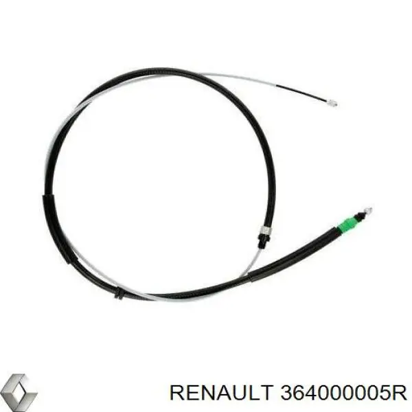 364000005R Renault (RVI) Cabo traseiro direito/esquerdo do freio de estacionamento
