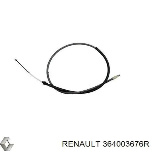 364003676R Renault (RVI) Cabo traseiro direito/esquerdo do freio de estacionamento