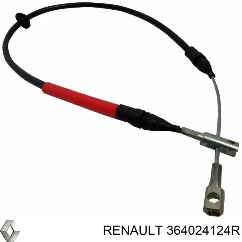 364024124R Renault (RVI) Cabo do freio de estacionamento dianteiro