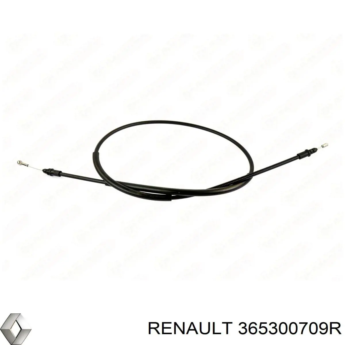 365300709R Renault (RVI) Cabo do freio de estacionamento traseiro direito