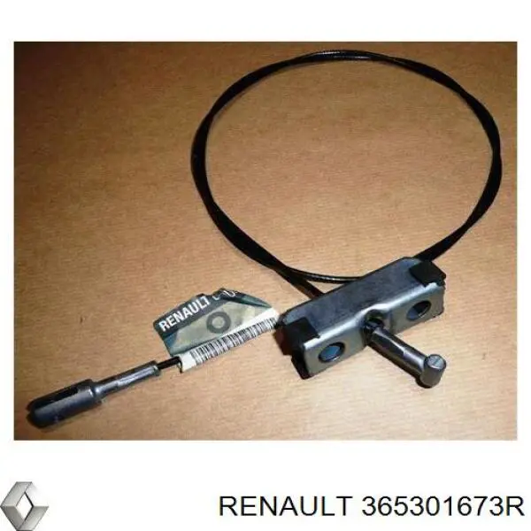 365301673R Renault (RVI) Cabo do freio de estacionamento intermédio