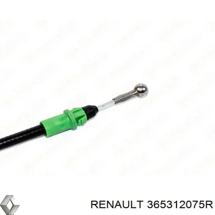 365312075R Renault (RVI) Cabo do freio de estacionamento traseiro esquerdo
