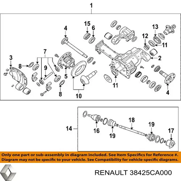 Compre 38425CA000 Nissan/Infiniti 