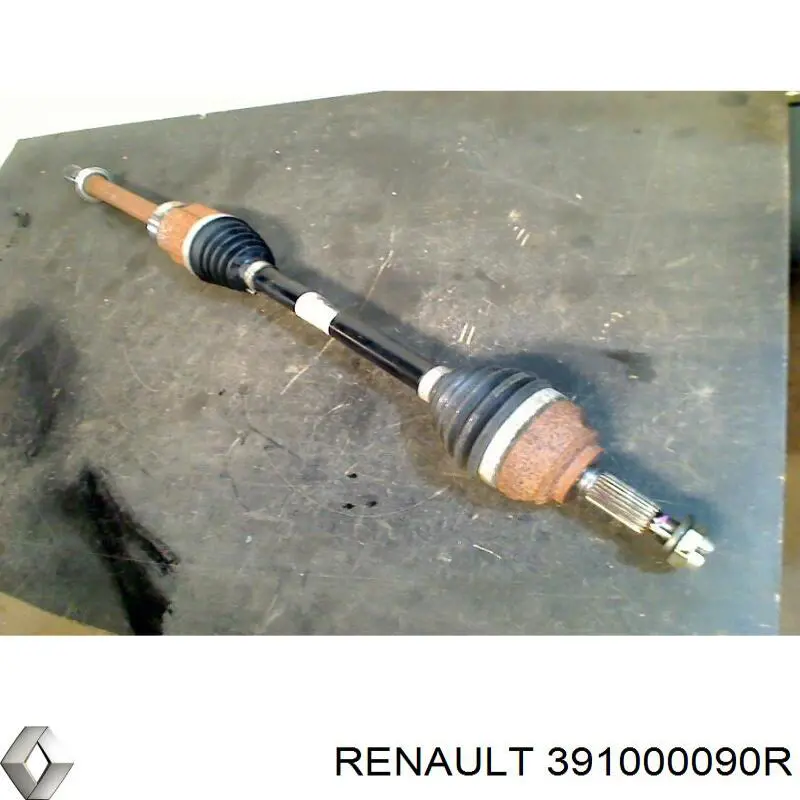 Semieixo (acionador) dianteiro direito Renault (RVI) 391000090R preço, a partir de 131,20 USD