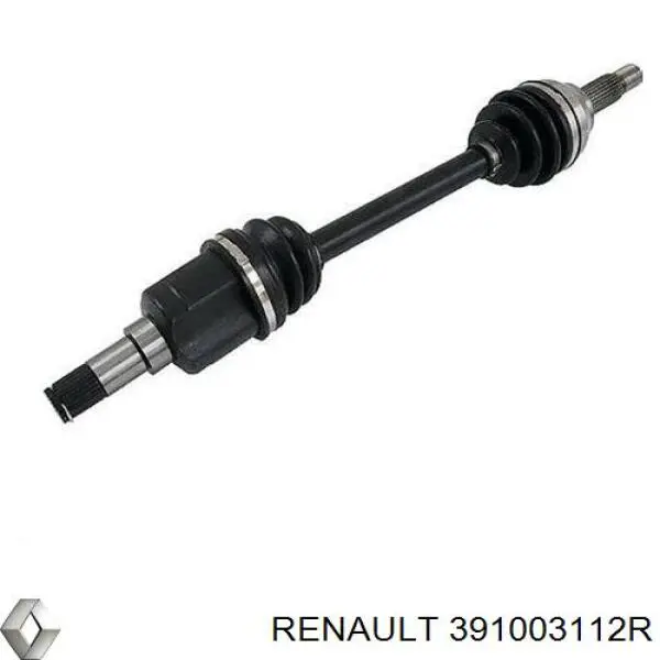 Semieixo (acionador) dianteiro direito Renault (RVI) 391003112R preço, a partir de 81,72 USD