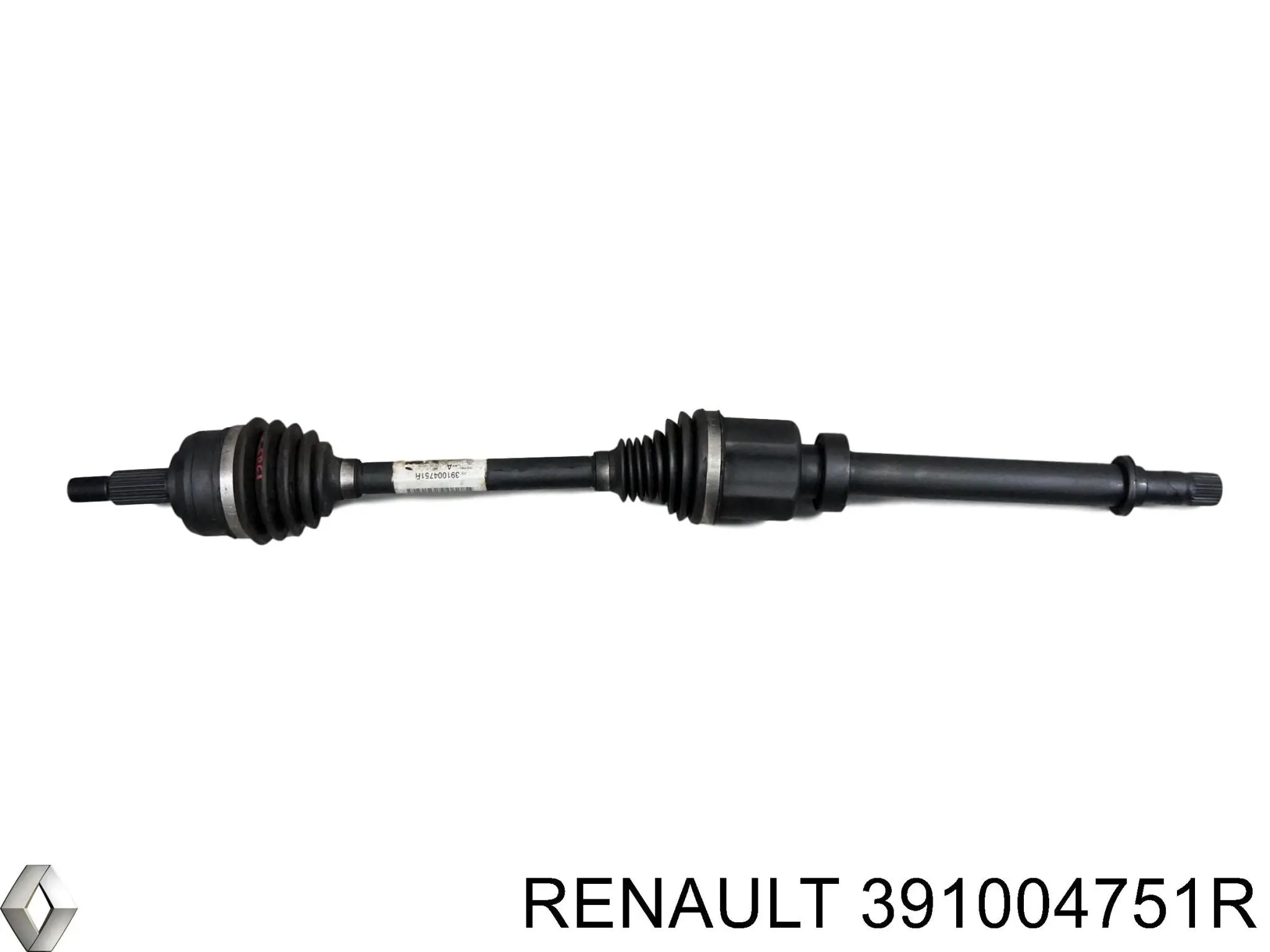 391004751R Renault (RVI) Semieixo (acionador) dianteiro direito