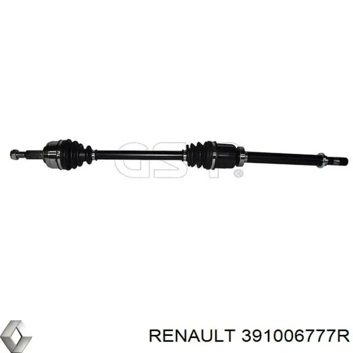 Semieixo (acionador) dianteiro direito Renault (RVI) 391006777R preço, a partir de 64,70 USD