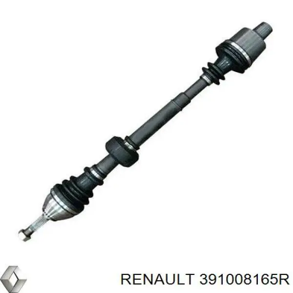 391008165R Renault (RVI) Semieixo (acionador) dianteiro direito