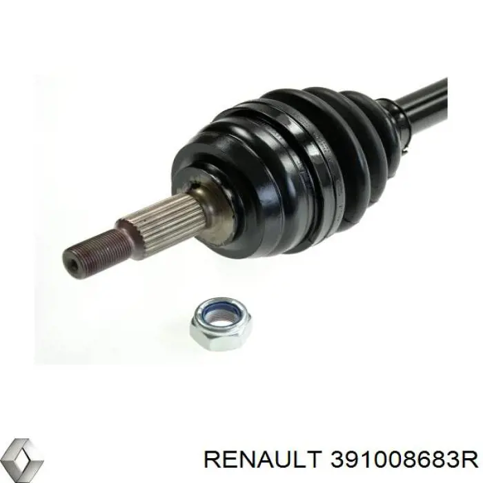 Semieixo (acionador) dianteiro direito Renault (RVI) 391009728R preço, a partir de 52,73 USD