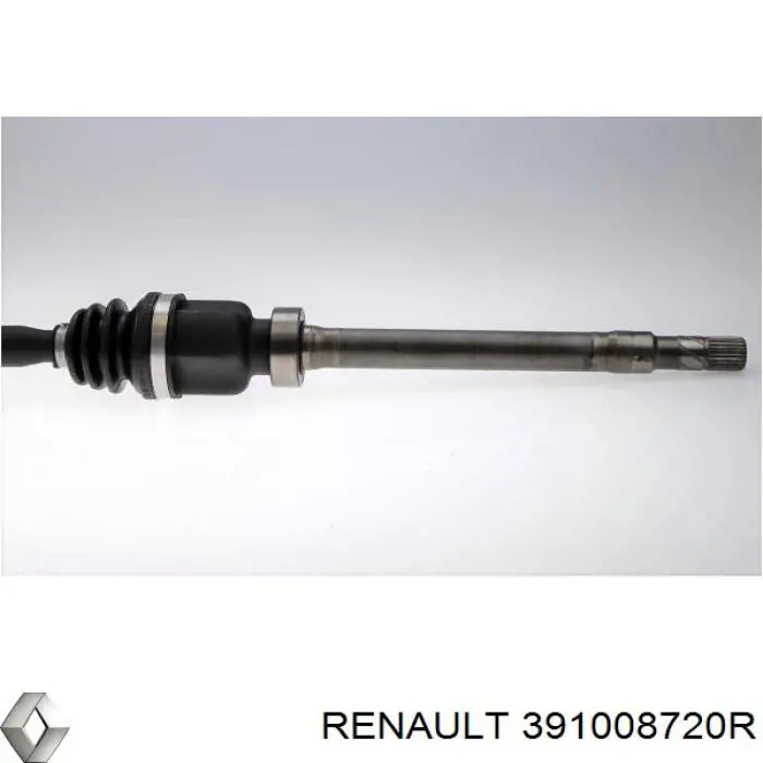 391008720R Renault (RVI) Semieixo (acionador) dianteiro direito