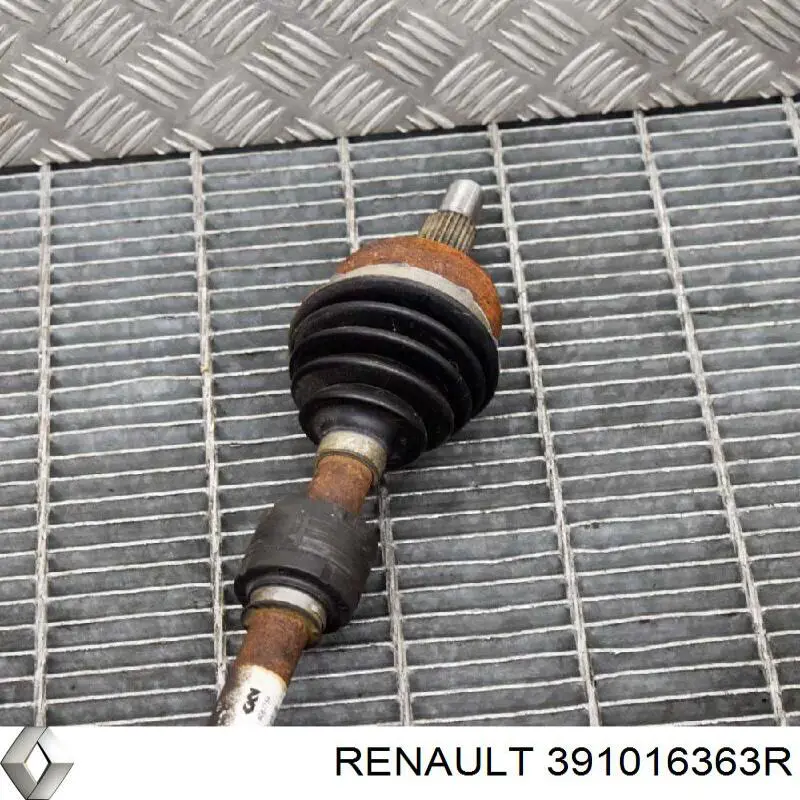 391016363R Renault (RVI) Semieixo (acionador) dianteiro esquerdo