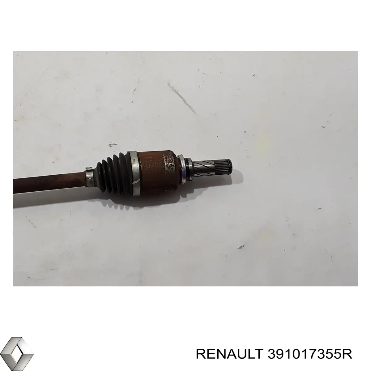 391017355R Renault (RVI) Semieixo (acionador) dianteiro esquerdo