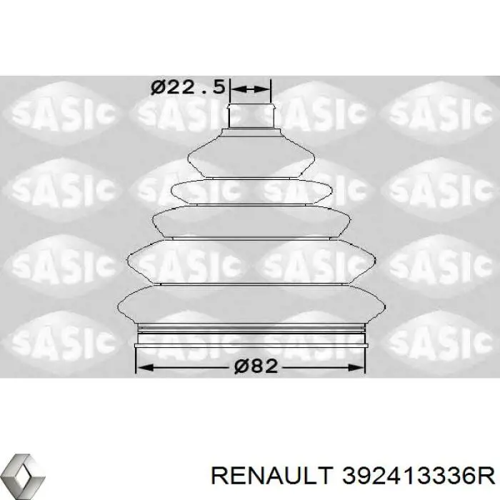 Bota de proteção interna de junta homocinética do semieixo dianteiro Renault (RVI) 392413336R preço, a partir de 12,98 USD