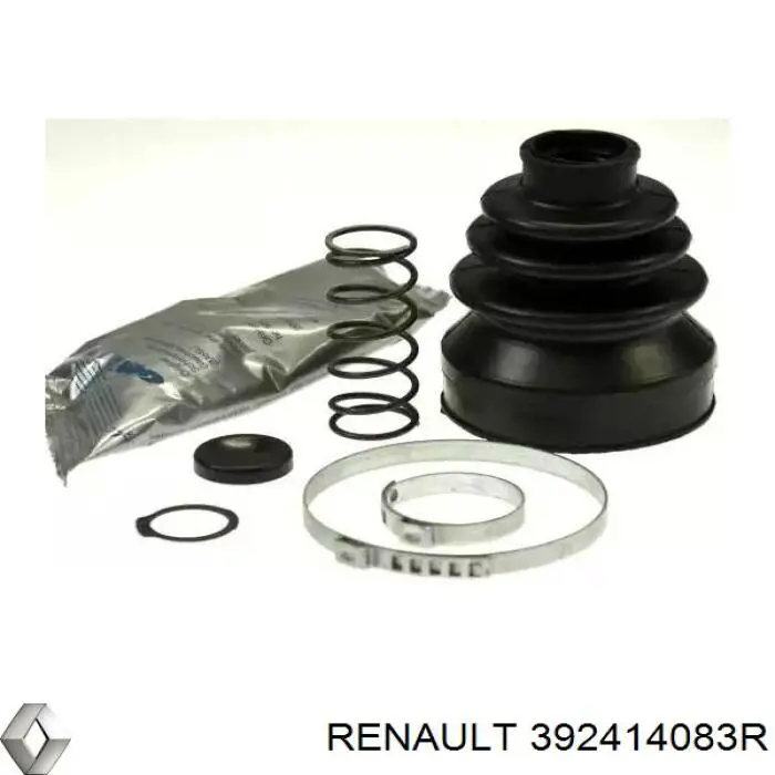 392414083R Renault (RVI) Bota de proteção externa de junta homocinética do semieixo dianteiro