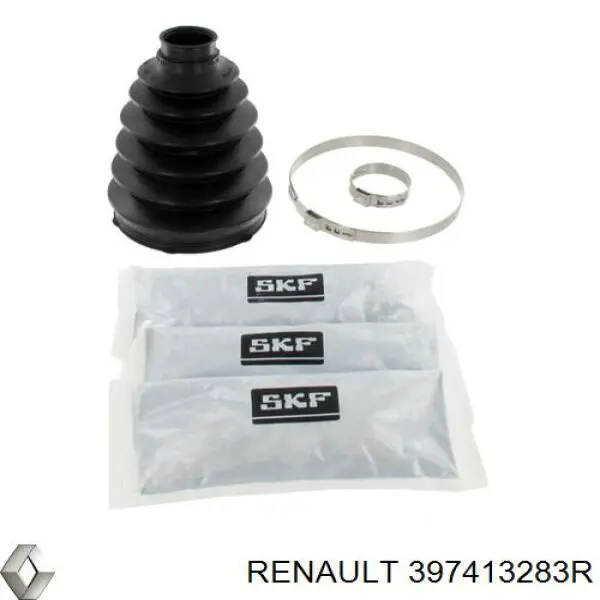 Bota de proteção interna de junta homocinética do semieixo dianteiro Renault (RVI) 397413283R