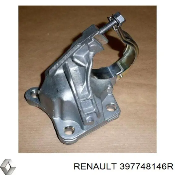 397748146R Renault (RVI) Suporte de rolamento suspenso do semieixo dianteiro