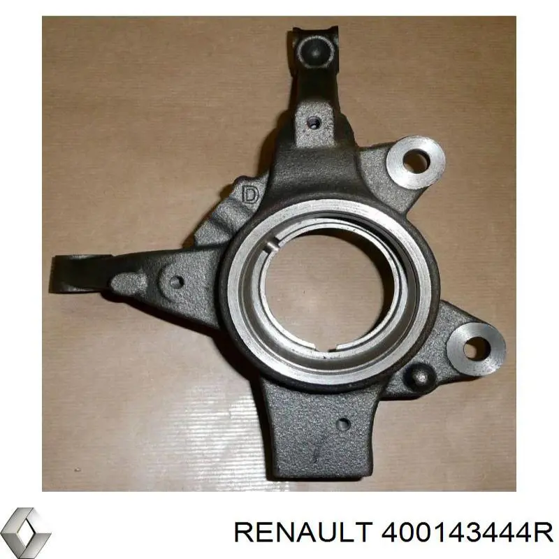 400143444R Renault (RVI) Pino moente (extremidade do eixo) dianteiro direito
