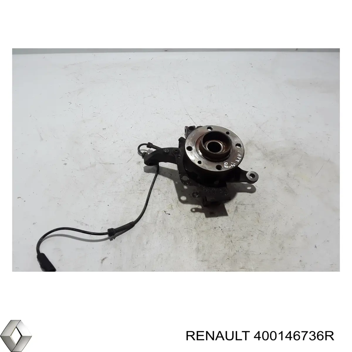 400146736R Renault (RVI) Pino moente (extremidade do eixo) dianteiro direito