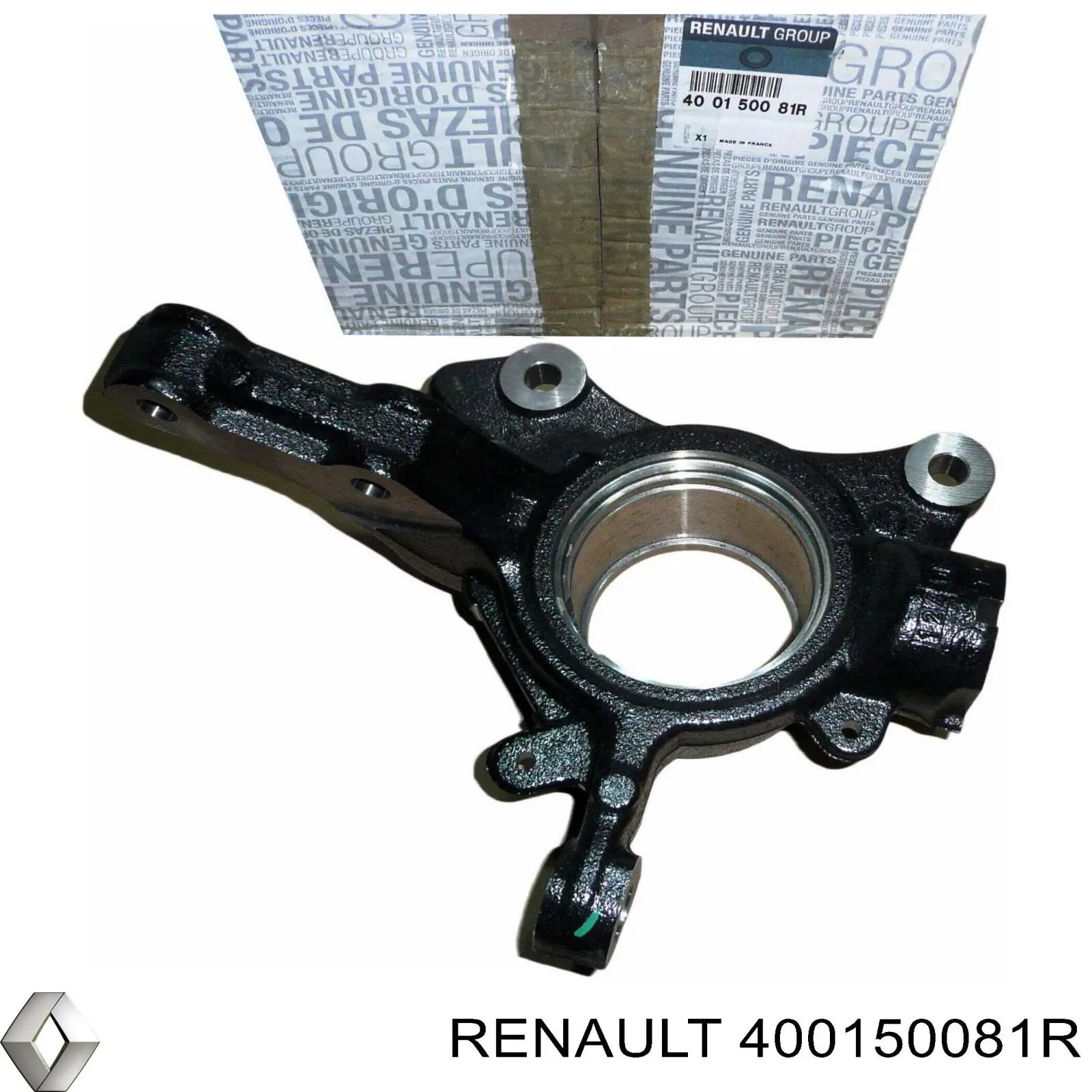 Pino moente (extremidade do eixo) dianteiro esquerdo Renault (RVI) 400050081R preço, a partir de 87,23 USD