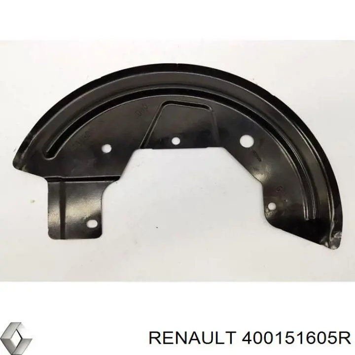 400151605R Renault (RVI) Proteção do freio de disco dianteiro esquerdo