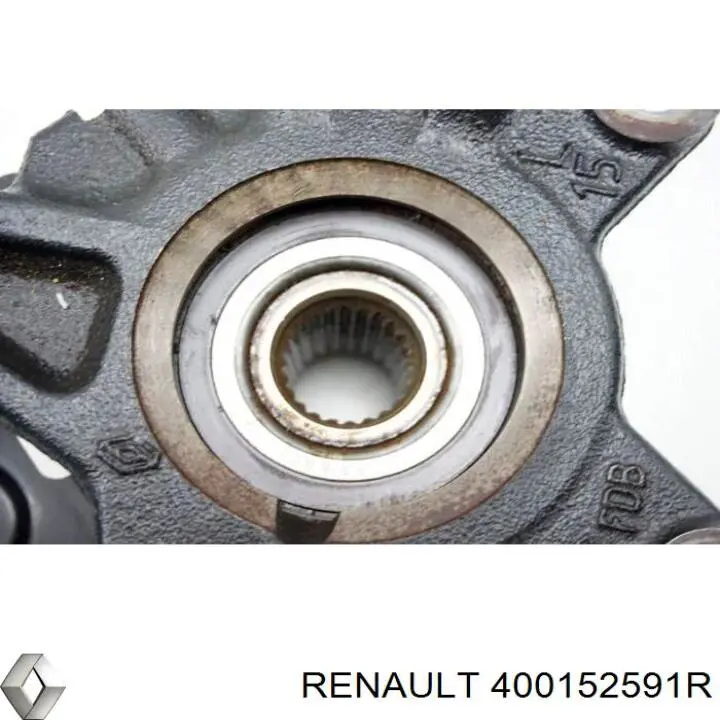 Pino moente (extremidade do eixo) dianteiro esquerdo Renault (RVI) 400152591R preço, a partir de 136,21 USD