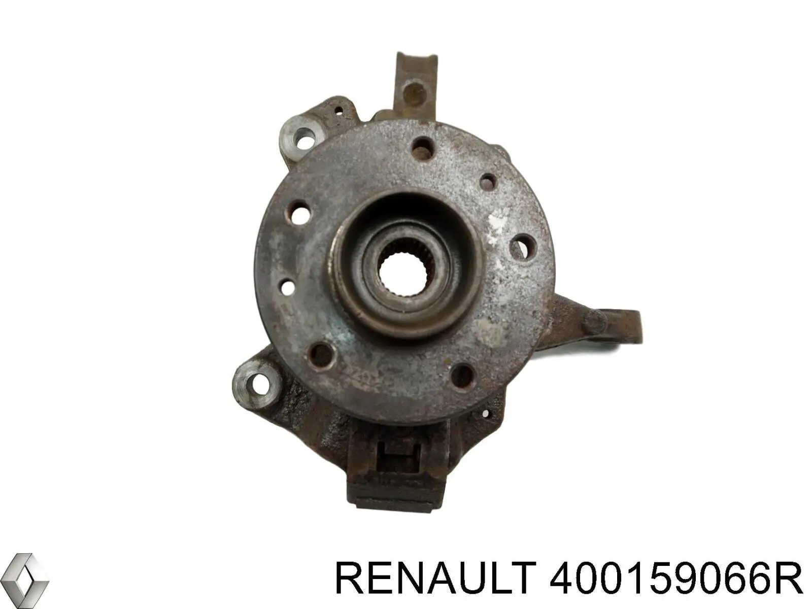 400159066R Renault (RVI) Pino moente (extremidade do eixo) dianteiro esquerdo