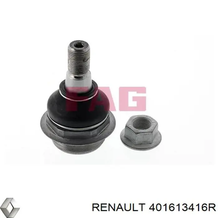 401613416R Renault (RVI) Suporte de esfera inferior esquerdo