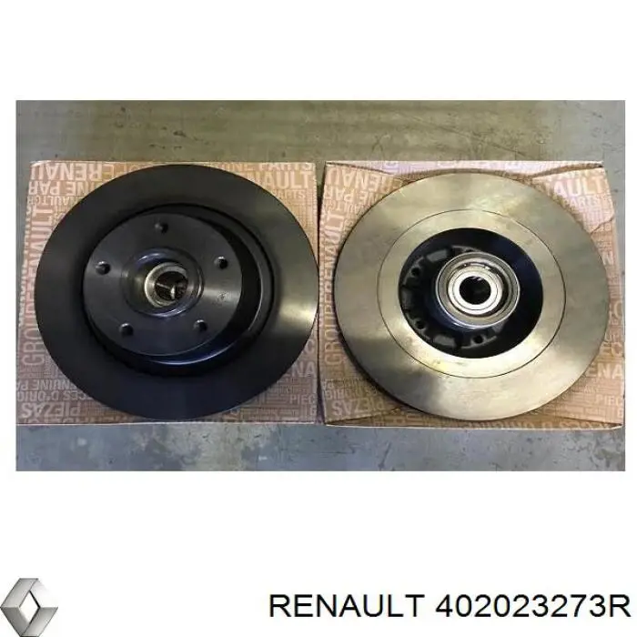 402023273R Renault (RVI) Disco do freio traseiro