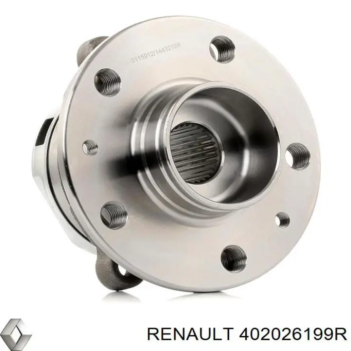 402026199R Renault (RVI) Cubo dianteiro