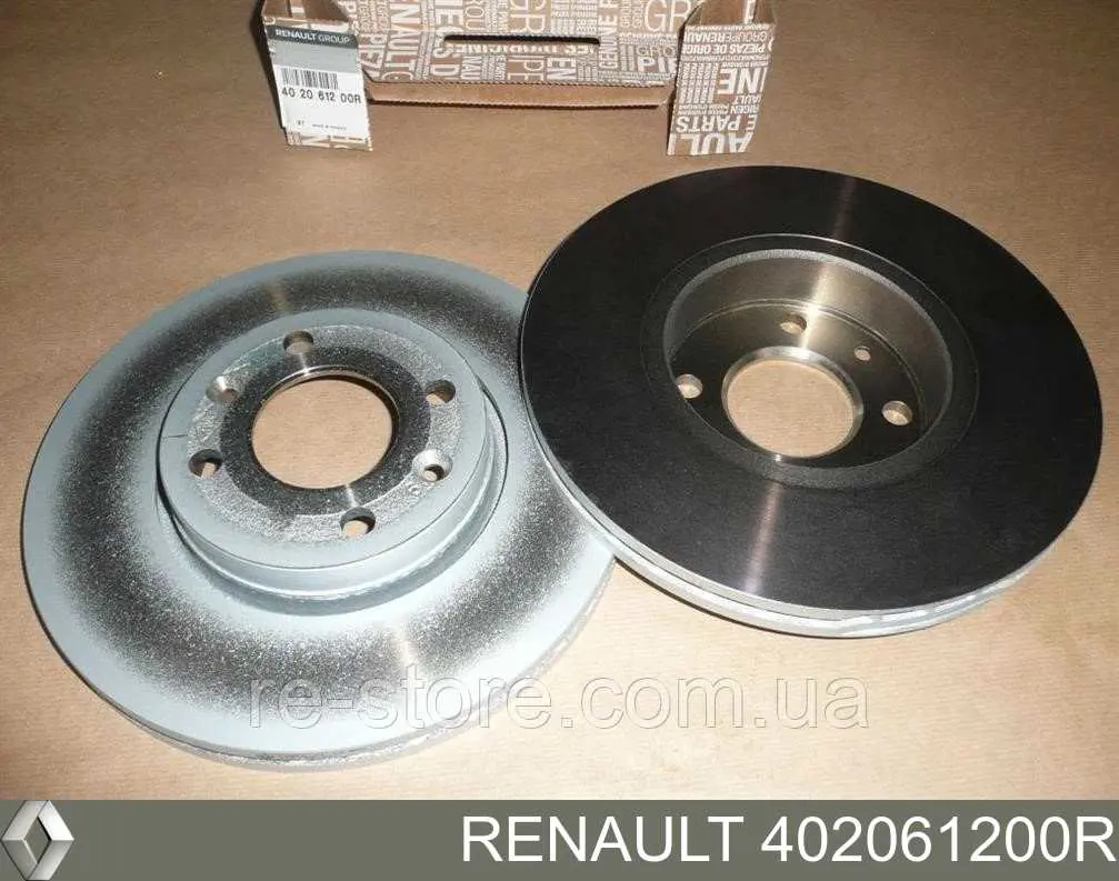 Disco do freio dianteiro Renault (RVI) 402061200R preço, a partir de 47,67 USD