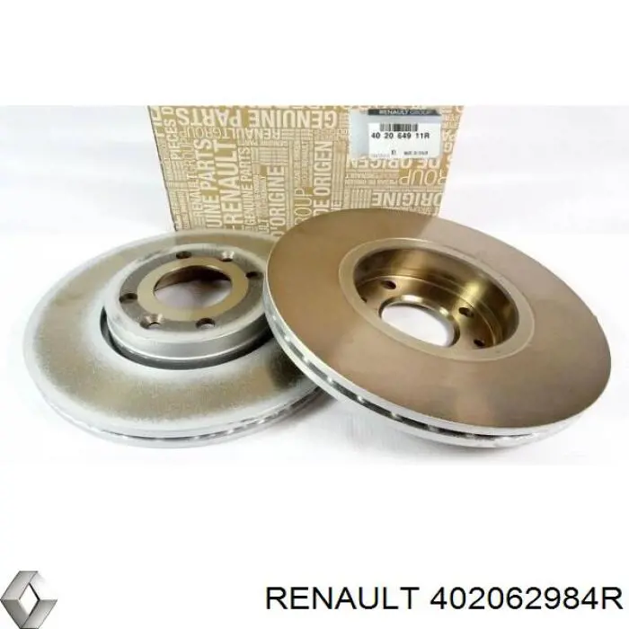 Disco do freio dianteiro Renault (RVI) 402062984R preço, a partir de 45,52 USD