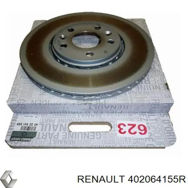 Compre 402064155R Renault (RVI) Disco do freio dianteiro