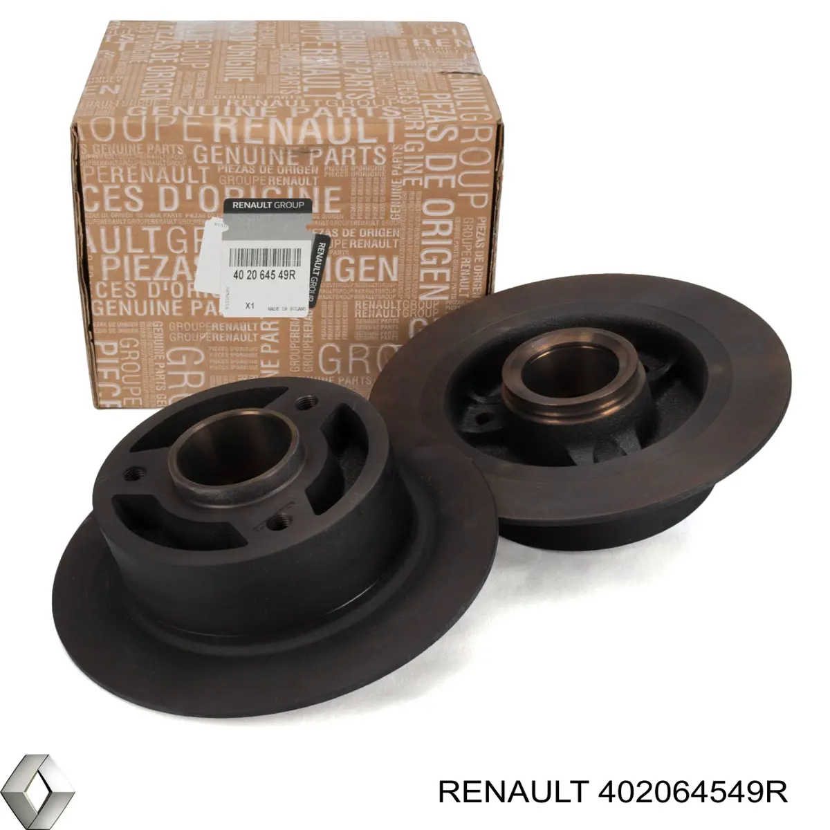 Disco do freio dianteiro Renault (RVI) 402064549R preço, a partir de 51,09 USD