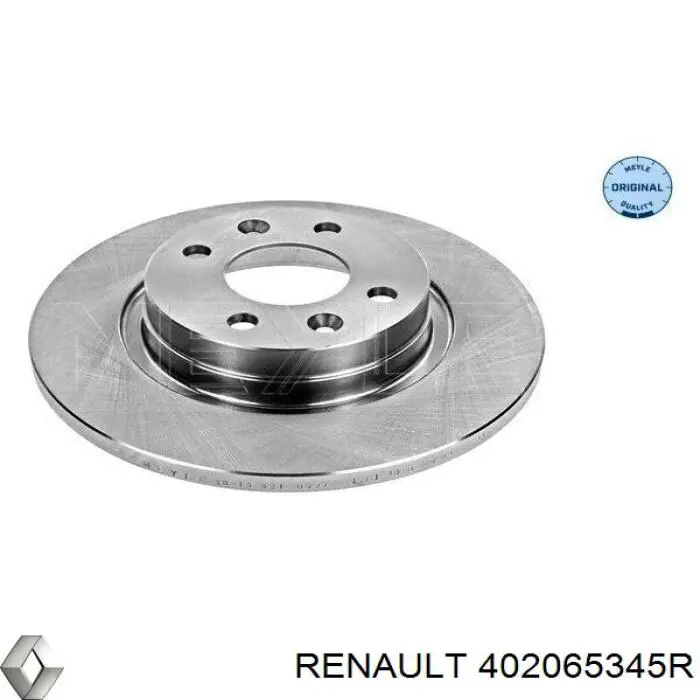 Disco do freio dianteiro Renault (RVI) 402065345R preço, a partir de 43,82 USD
