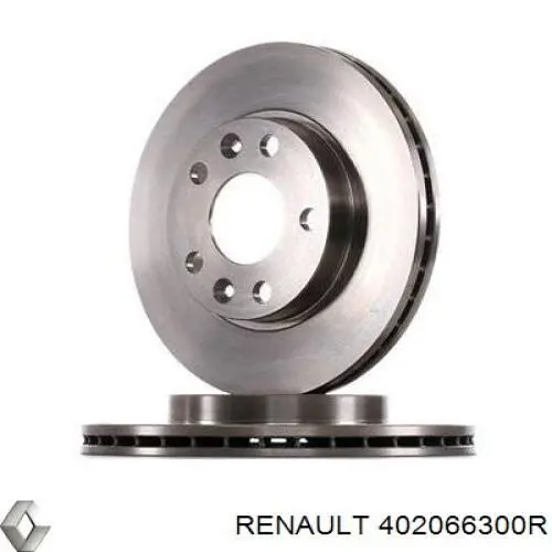 Disco do freio dianteiro Renault (RVI) 402066300R preço, a partir de 44,03 USD