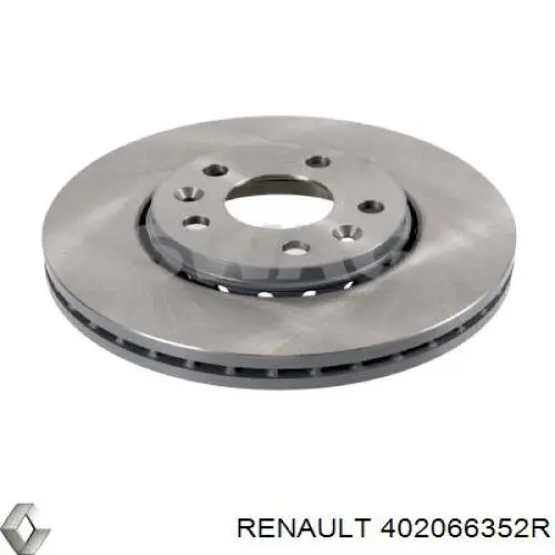 Disco do freio dianteiro Renault (RVI) 402066352R preço, a partir de 74,13 USD