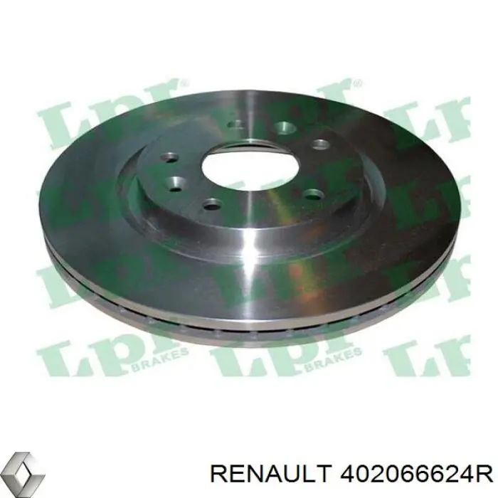 Disco do freio dianteiro Renault (RVI) 402066624R preço, a partir de 46,95 USD
