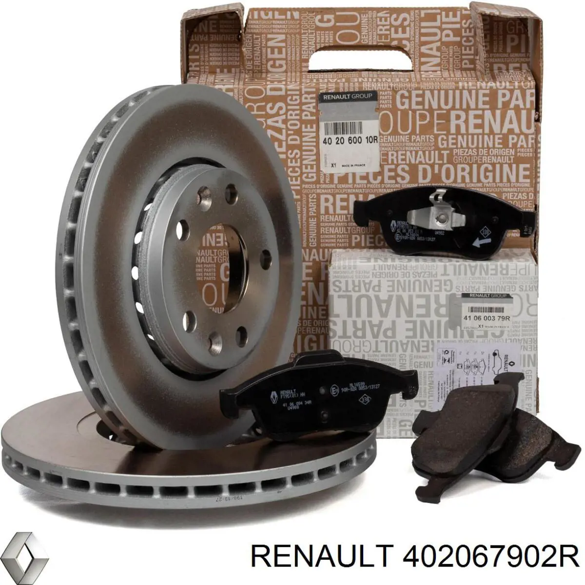 Compre 402067902R Renault (RVI) Disco do freio dianteiro