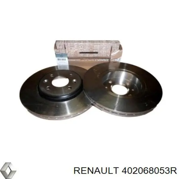 Disco do freio dianteiro Renault (RVI) 402068053R preço, a partir de 42,07 USD