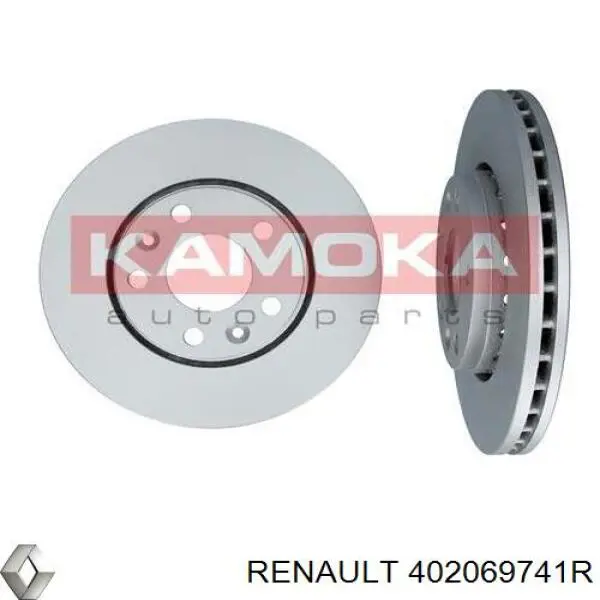 Disco do freio dianteiro Renault (RVI) 402069741R preço, a partir de 44,27 USD
