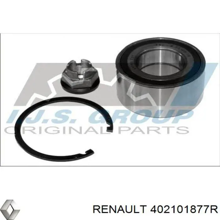 Rolamento de cubo dianteiro Renault (RVI) 402101877R preço, a partir de 48,44 USD