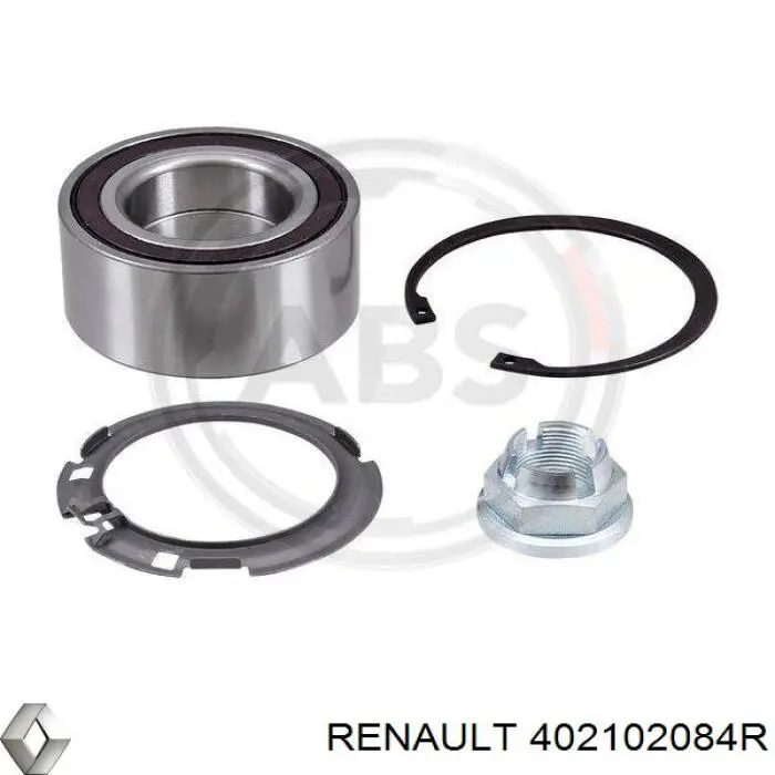 Rolamento de cubo dianteiro Renault (RVI) 402102084R preço, a partir de 35,40 USD