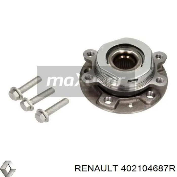 Cubo dianteiro Renault (RVI) 402104687R preço, a partir de 103,18 USD
