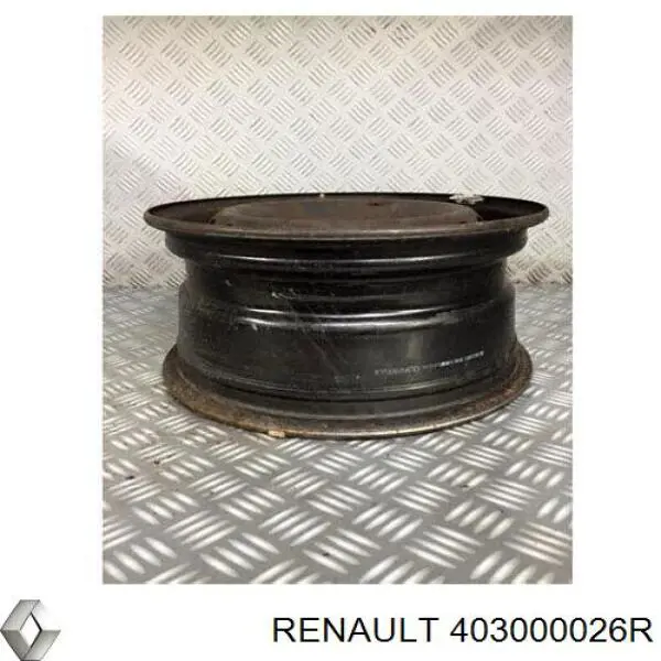 Compre 403000026R Renault (RVI) Discos de roda de aço (estampados)