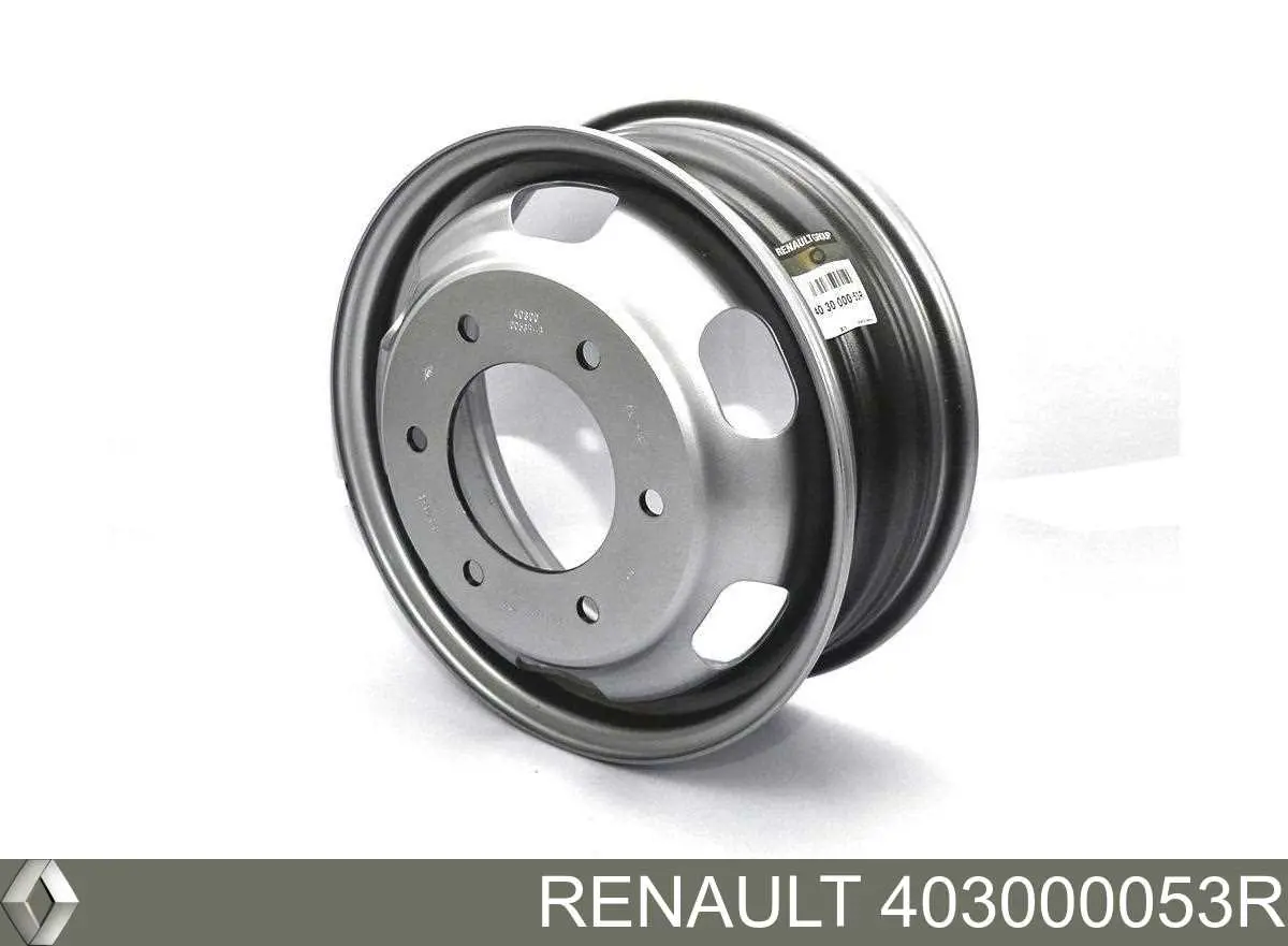 403000053R Renault (RVI) Discos de roda de aço (estampados)
