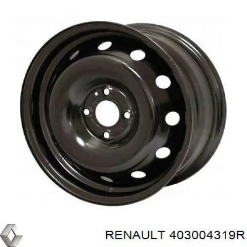 403004319R Renault (RVI) Discos de roda de aço (estampados)