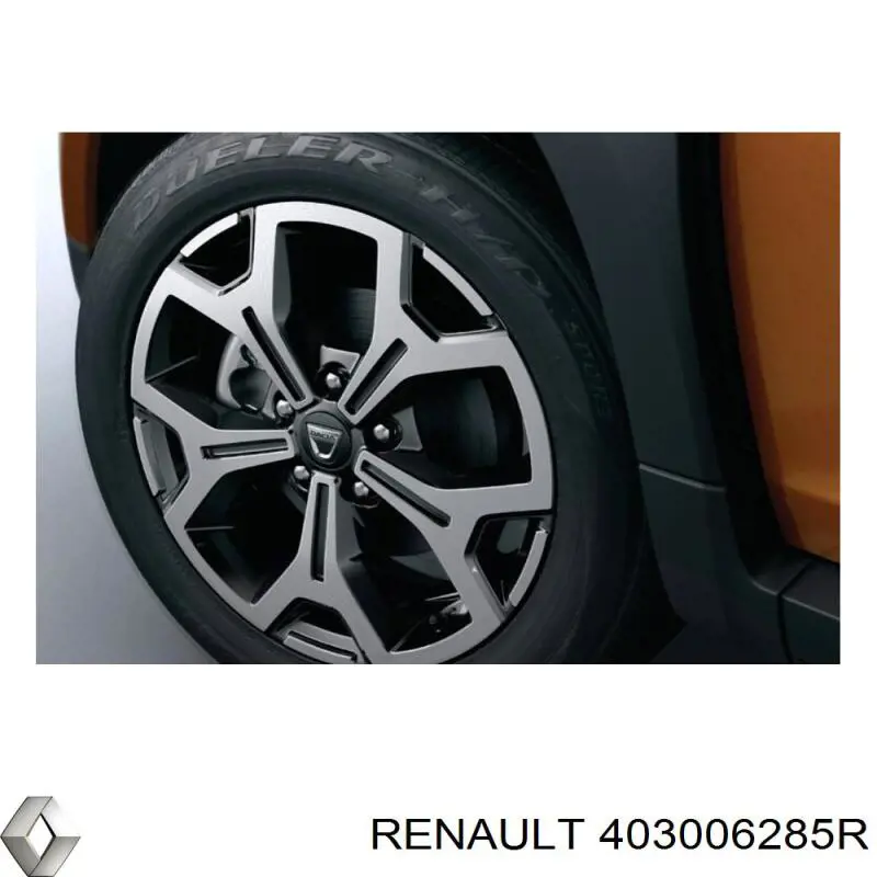 403006285R Renault (RVI) Discos de roda de aleação ligeira (de aleação ligeira, de titânio)