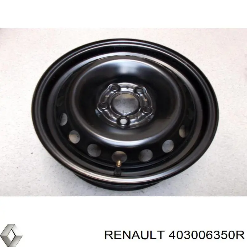 403008837R Renault (RVI) Discos de roda de aço (estampados)