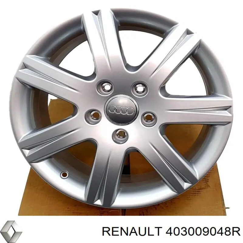 Discos de roda de aleação ligeira (de aleação ligeira, de titânio) 403009048R Renault (RVI)